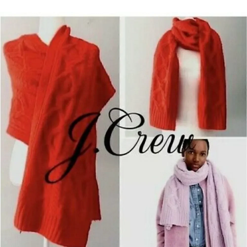 NWT J CREW  Cable knit Scarf